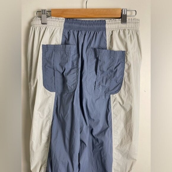 Anthropologie Daily Practice Colorblock barrel Parachute Pants size Small Petite - Picture 6 of 15